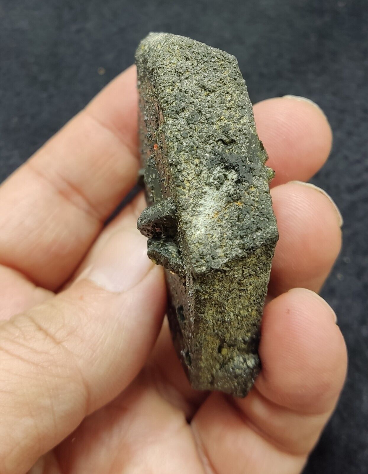 An Aesthetic Natural terminated epidote crystal specimen 111 grams