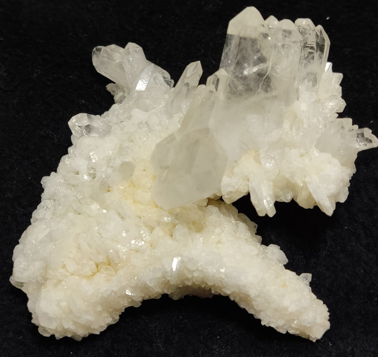 An Aesthetic terminated specimen of faden Quartz on matrix 105 grams