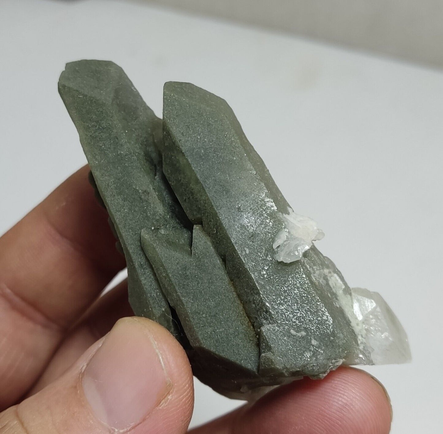 An Aesthetic Natural beautifully terminated Chlorite Quartz specimen 69 grams