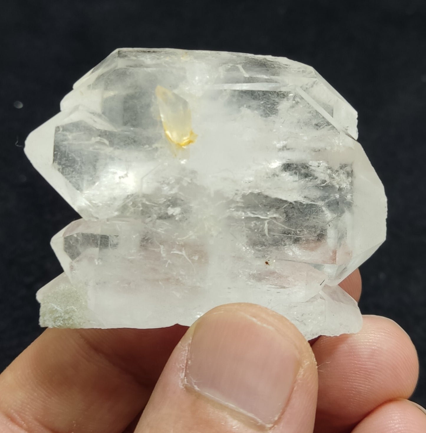 An Aesthetic terminated faden Quartz specimen 55 grams