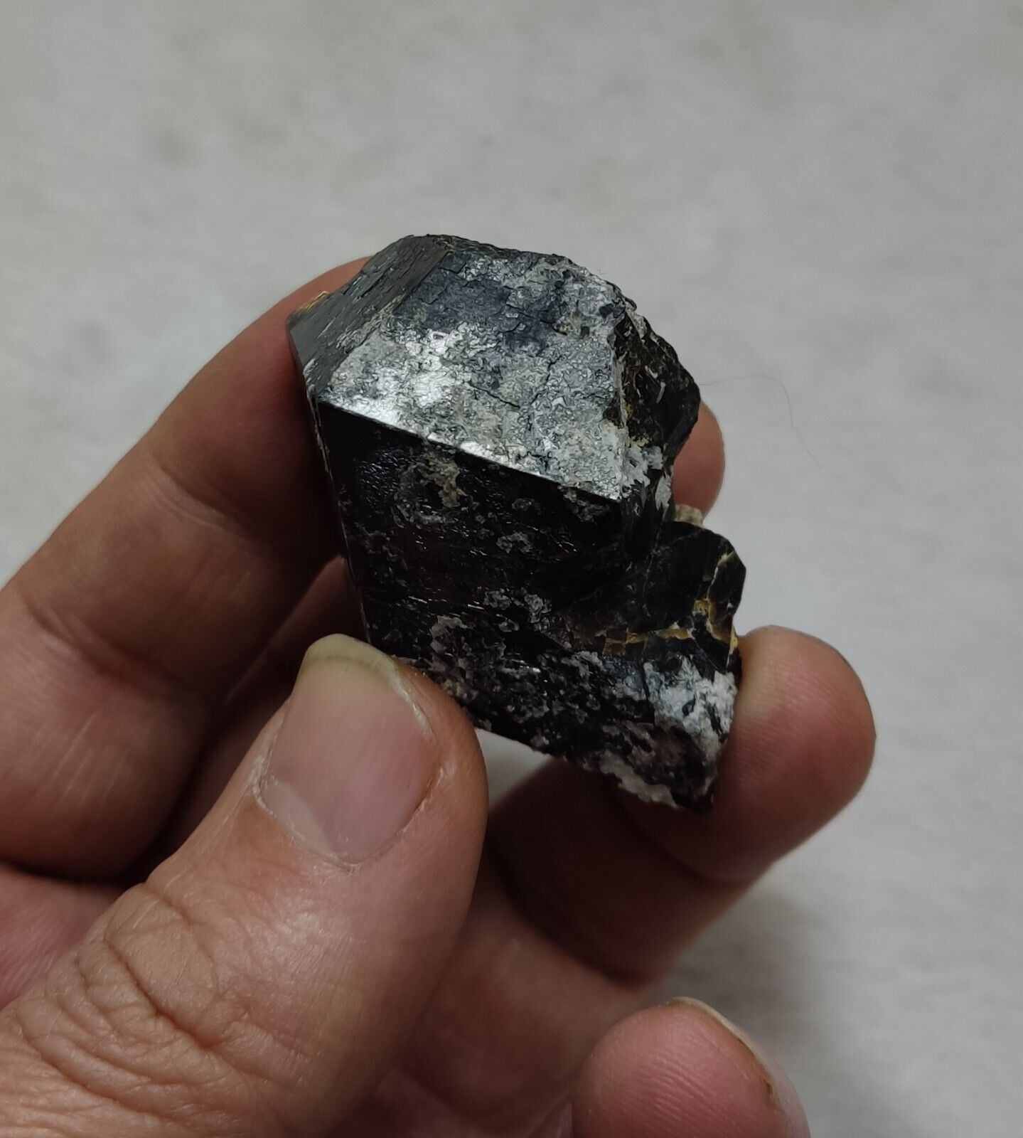 An Aesthetic specimen of andradite garnet crystal 19 grams