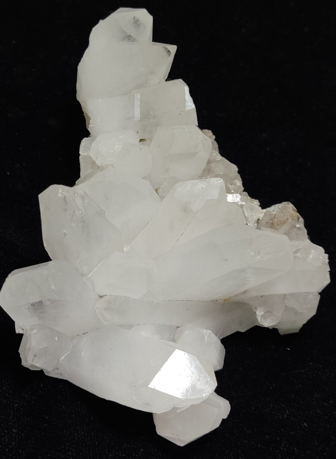 An Aesthetic Natural beautifully terminated Quartz cluster 210 grams