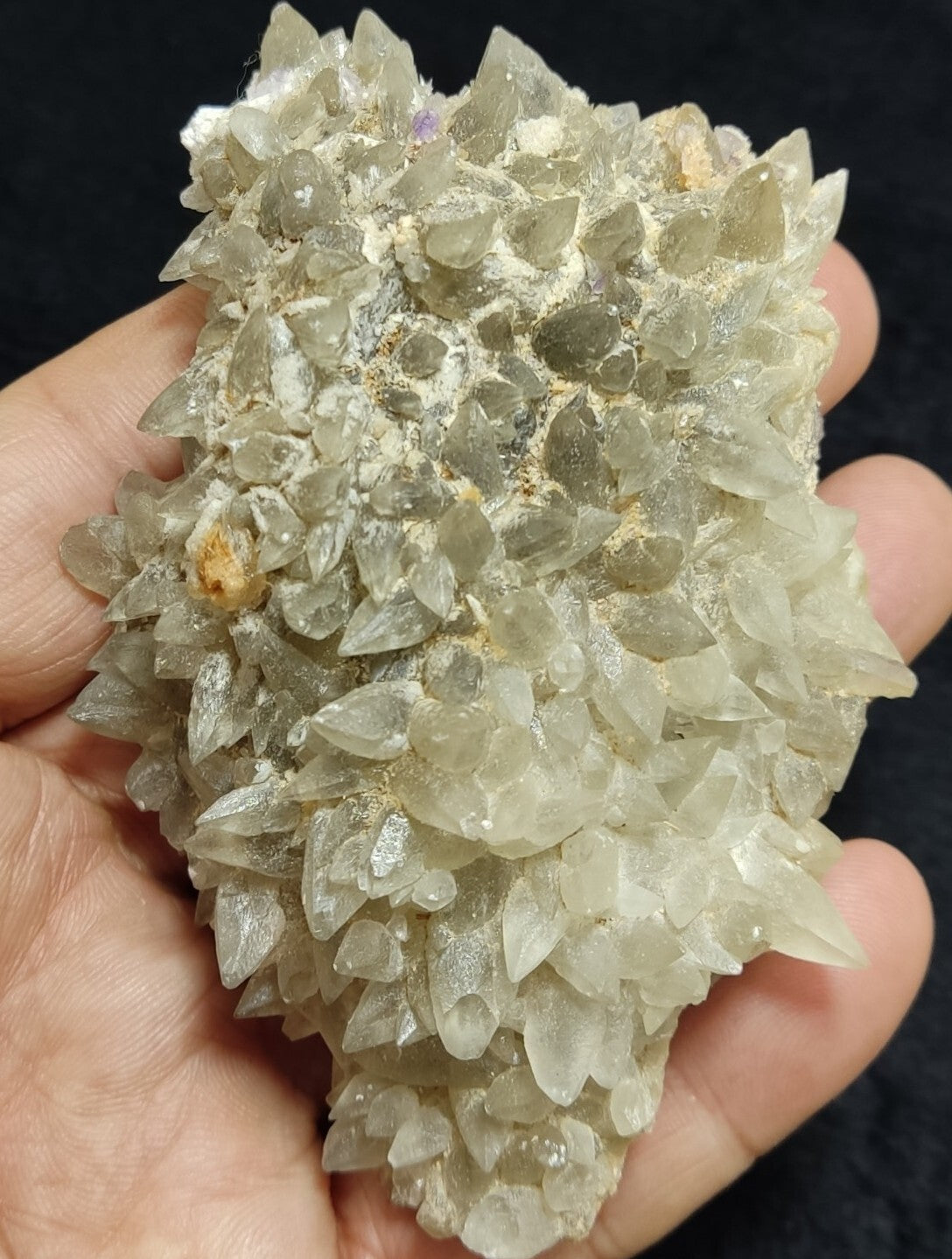 An Aesthetic Naturally terminated specimen of dogtooth calcite 176 grams