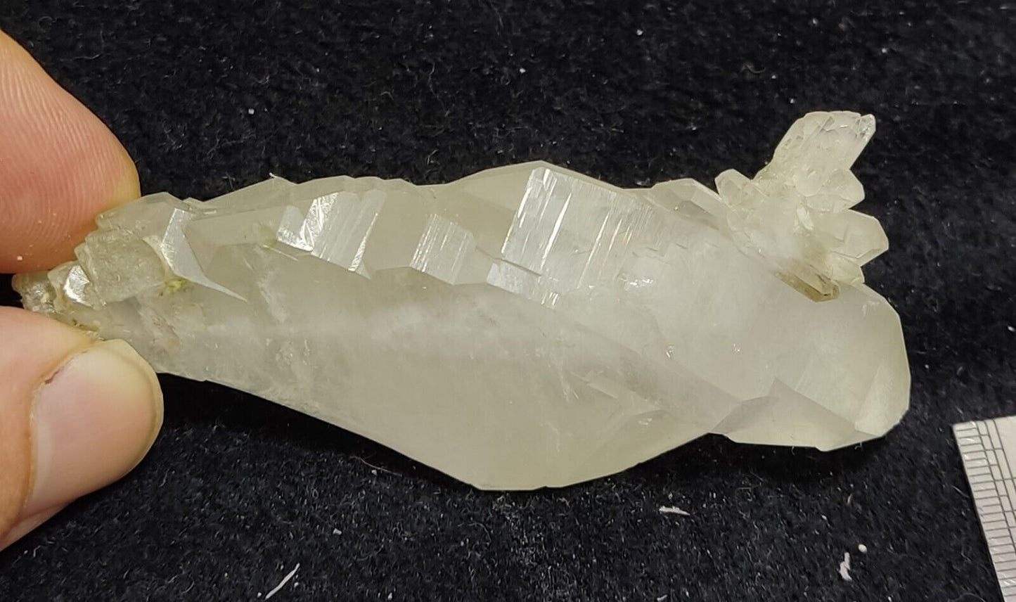 An Aesthetic Natural beautifully terminated faden Quartz specimen 56 grams