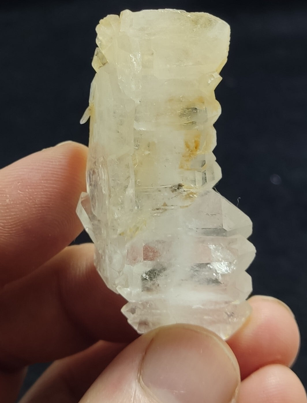 An Aesthetic Natural beautifully terminated Faden Quartz specimen 25 grams