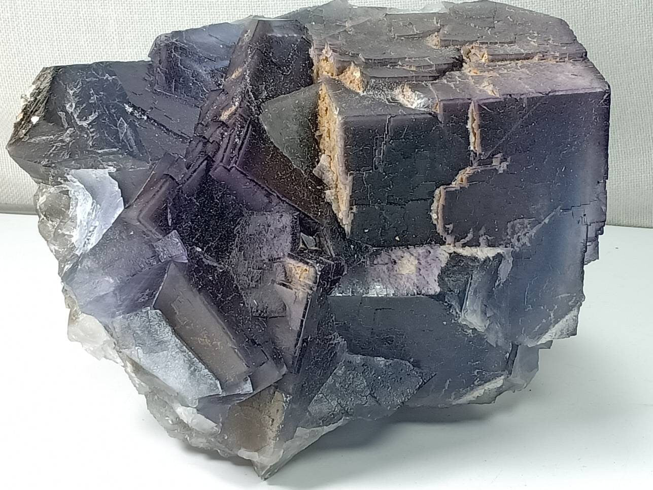 Fluorite Specimen with Purple zones 2.4 kg from Balochistan Pakistan