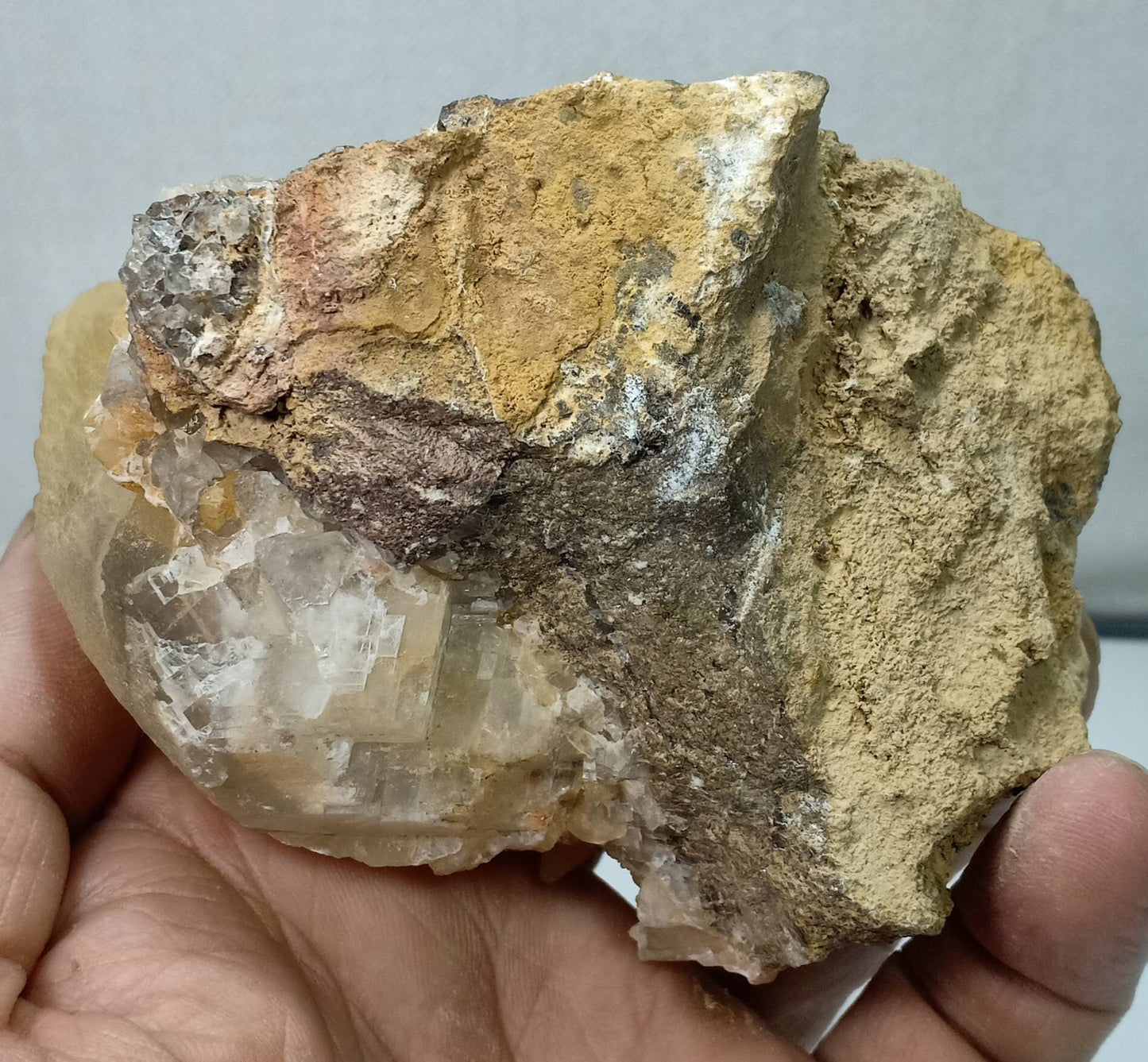 Calcite Crystals cluster 480g