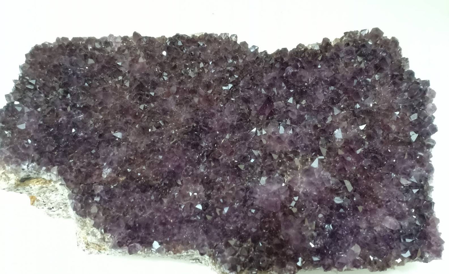 Beautiful self standing specimen of drusy Amethyst crystals Cluster