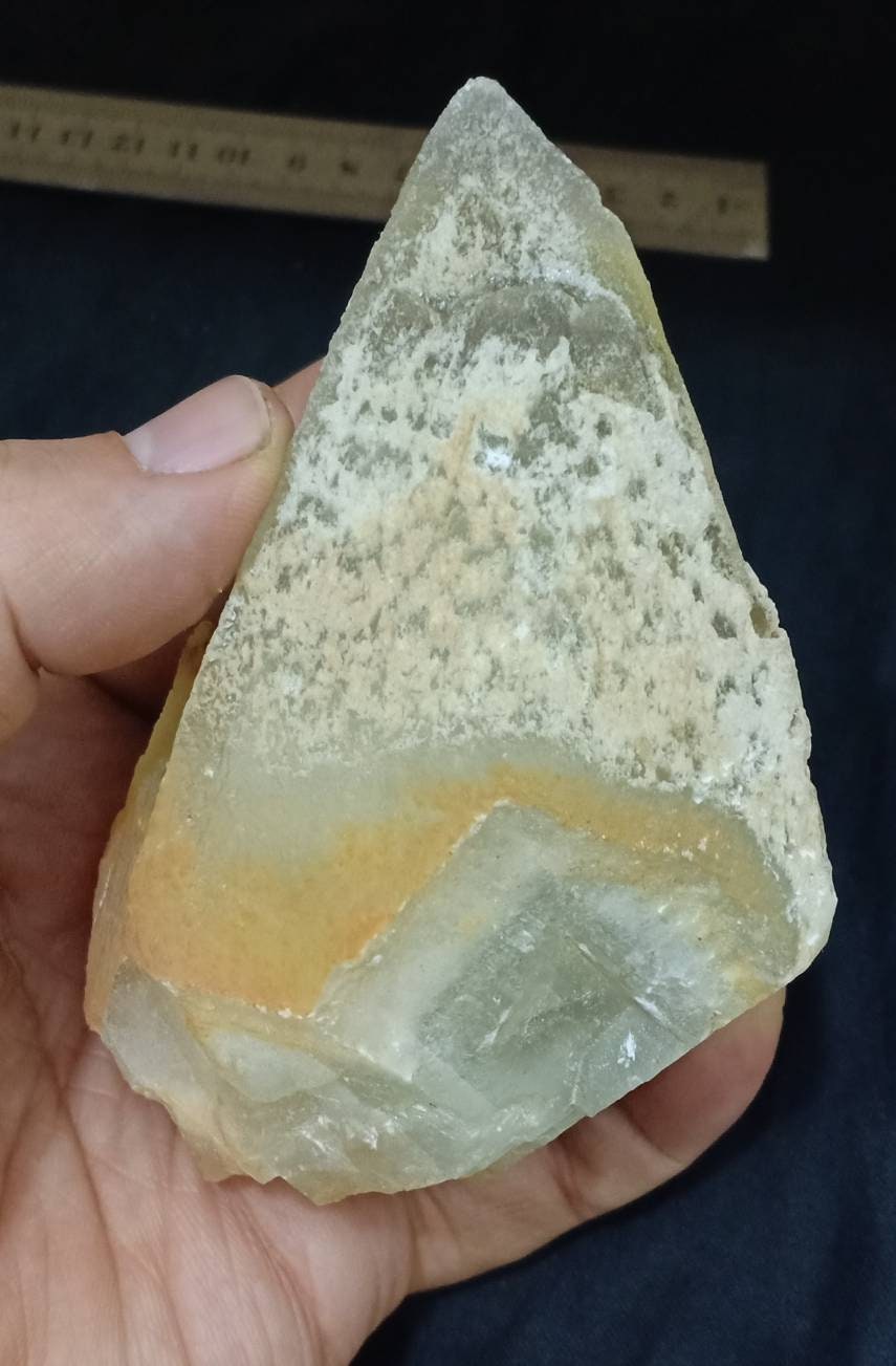 Single beautiful well terminated Dogteeth Calcite Crystal 406 grams