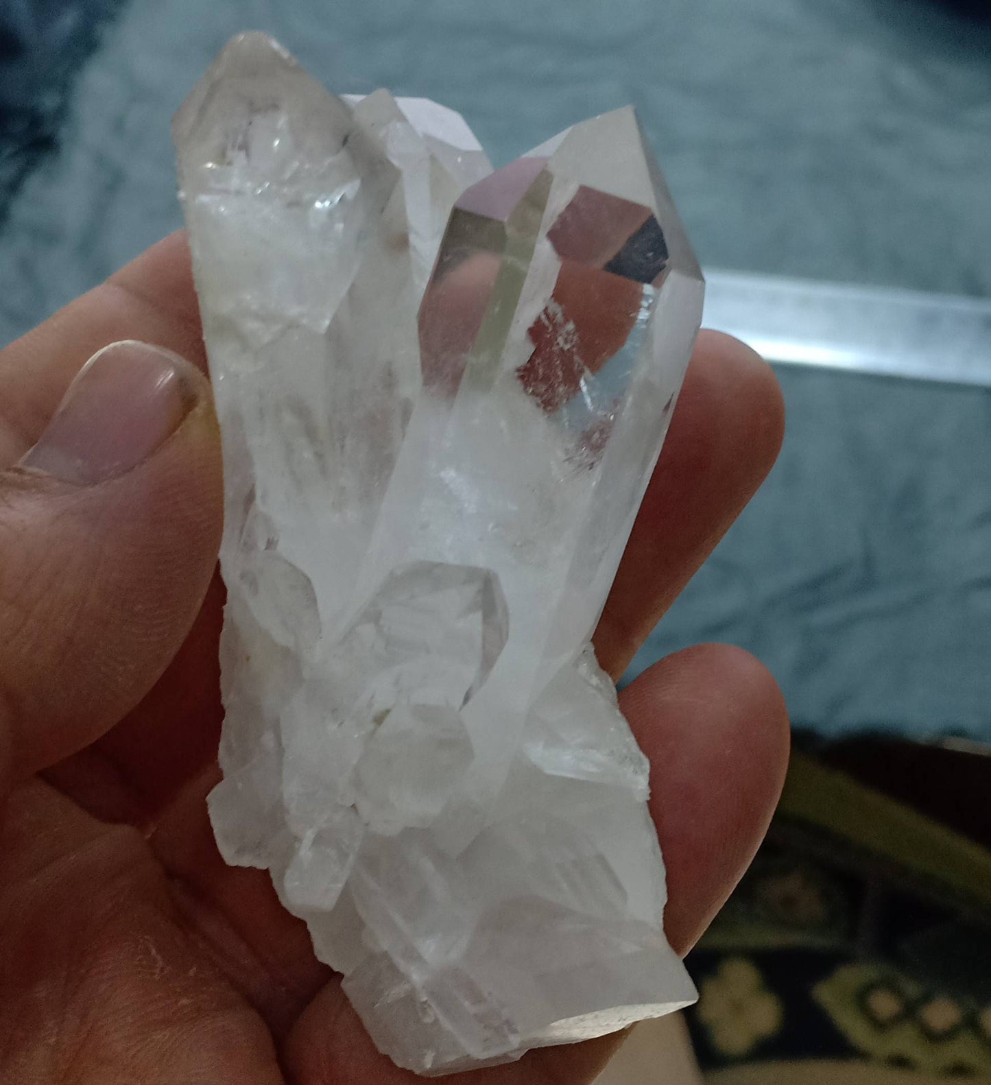 Terminated quartz Crystal 155 grams