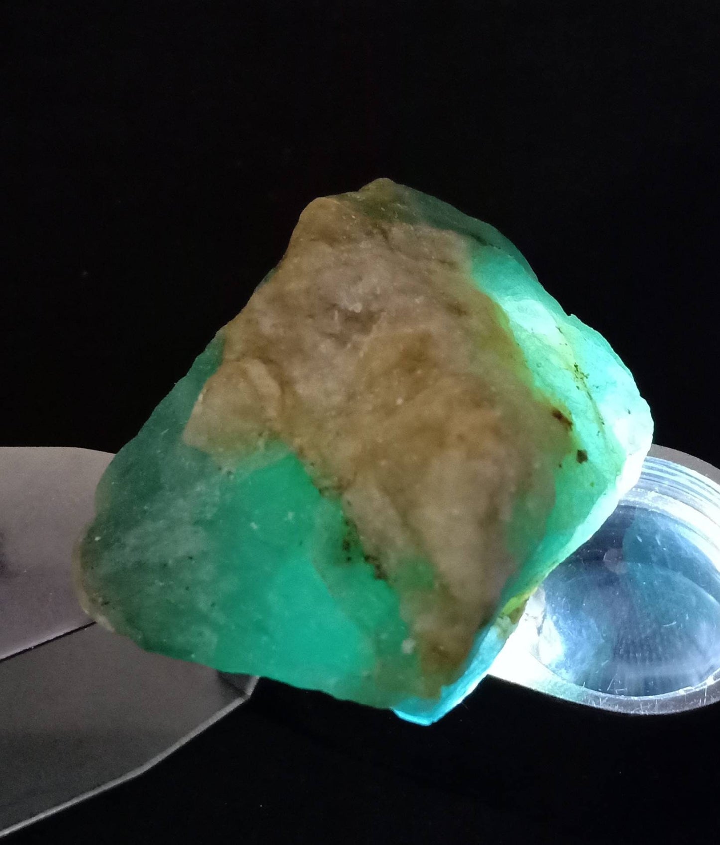 Single rare Grandidierite rough piece good color 72 grams