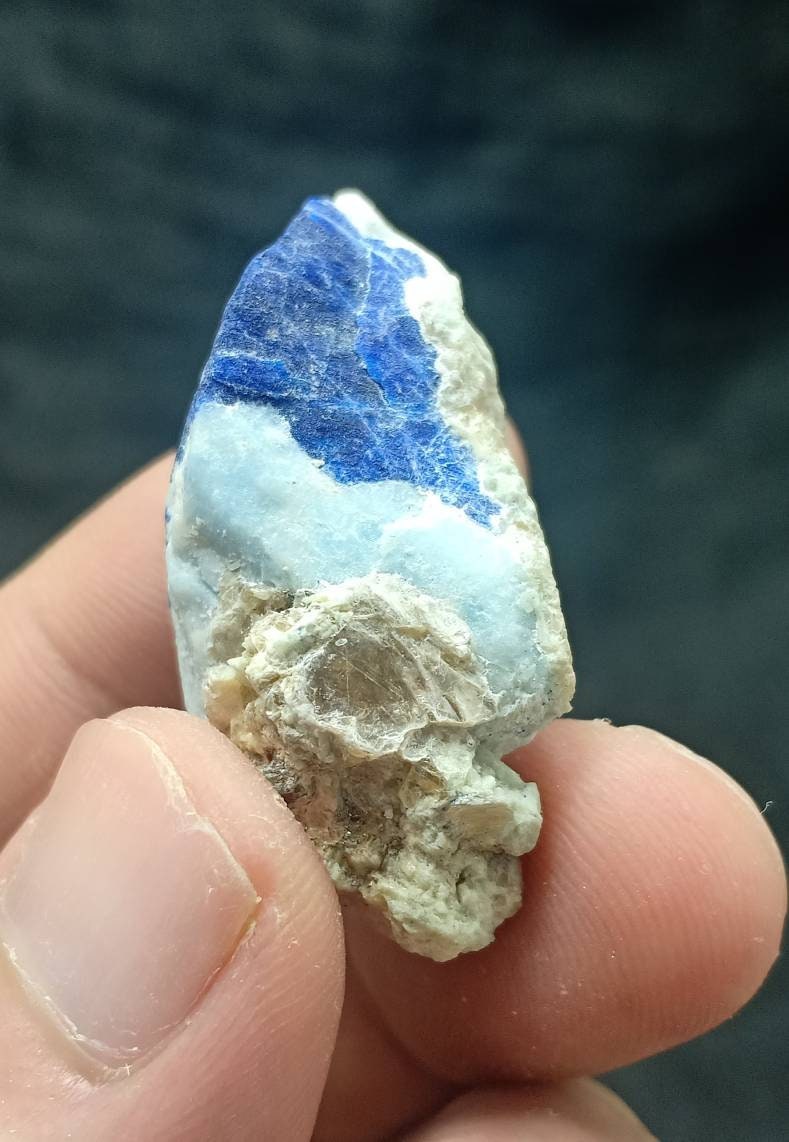 An Aesthetic specimen of Lazurite Lapis with mica 15 grams