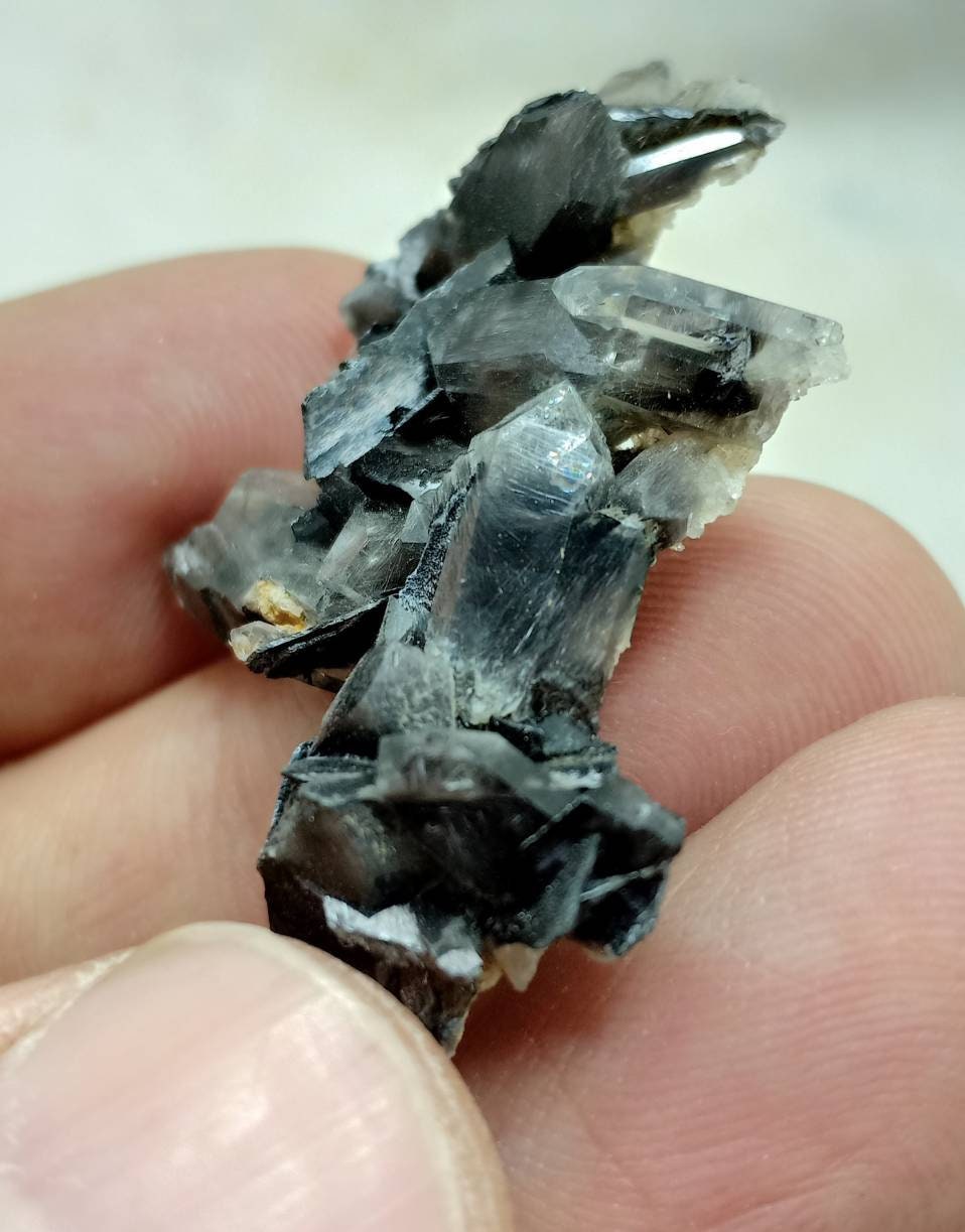 Brookite Quartz Crystals thumbnail cluster 6 grams