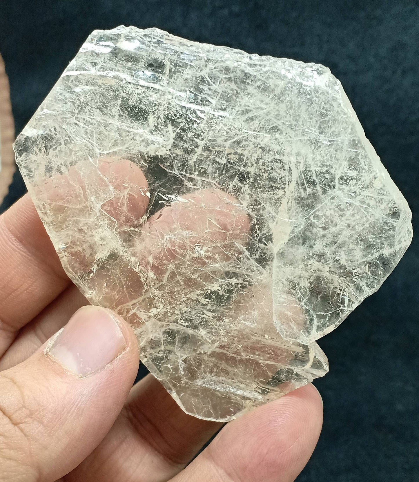 natural Topaz crystal beautiful terminated tabular transparent 64 grams