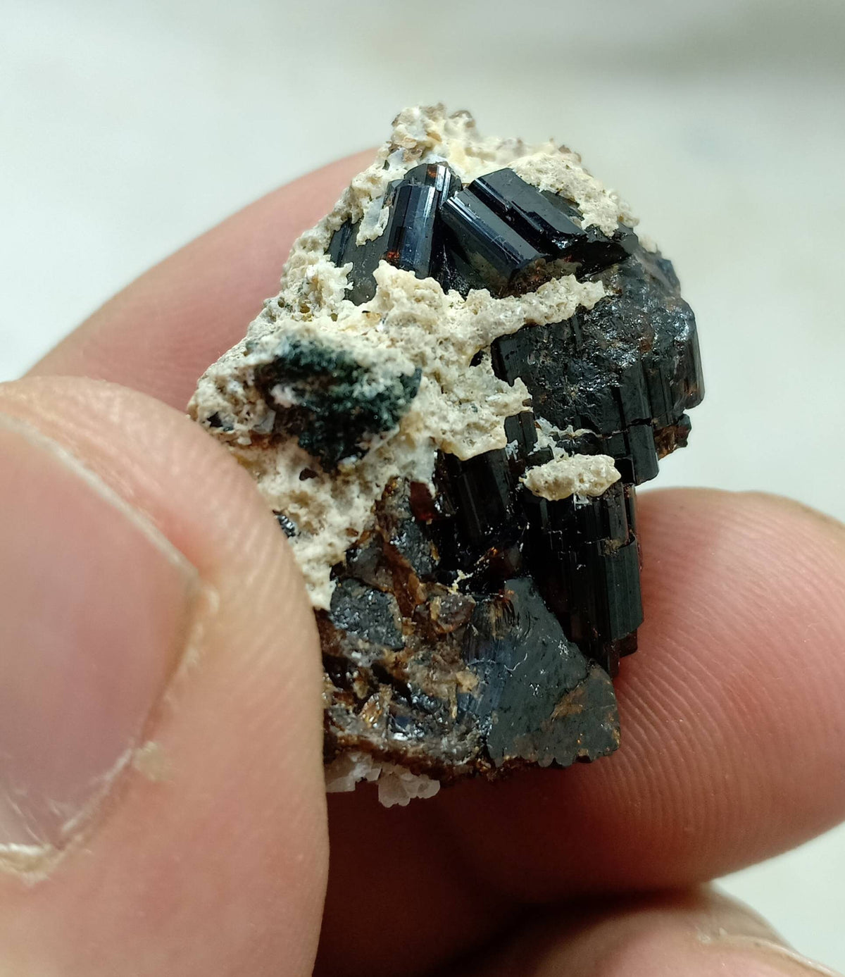 Natural dark brown Vesuvianite 19.5 grams