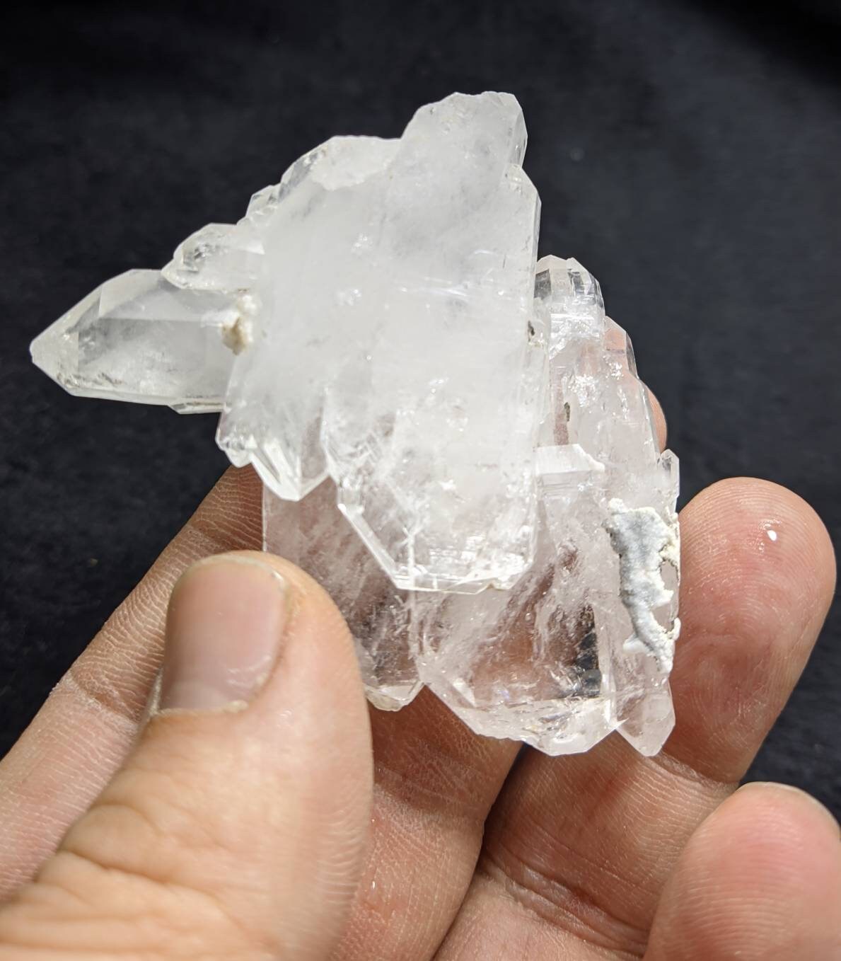 Natural Faden Quartz Crystal 59 grams