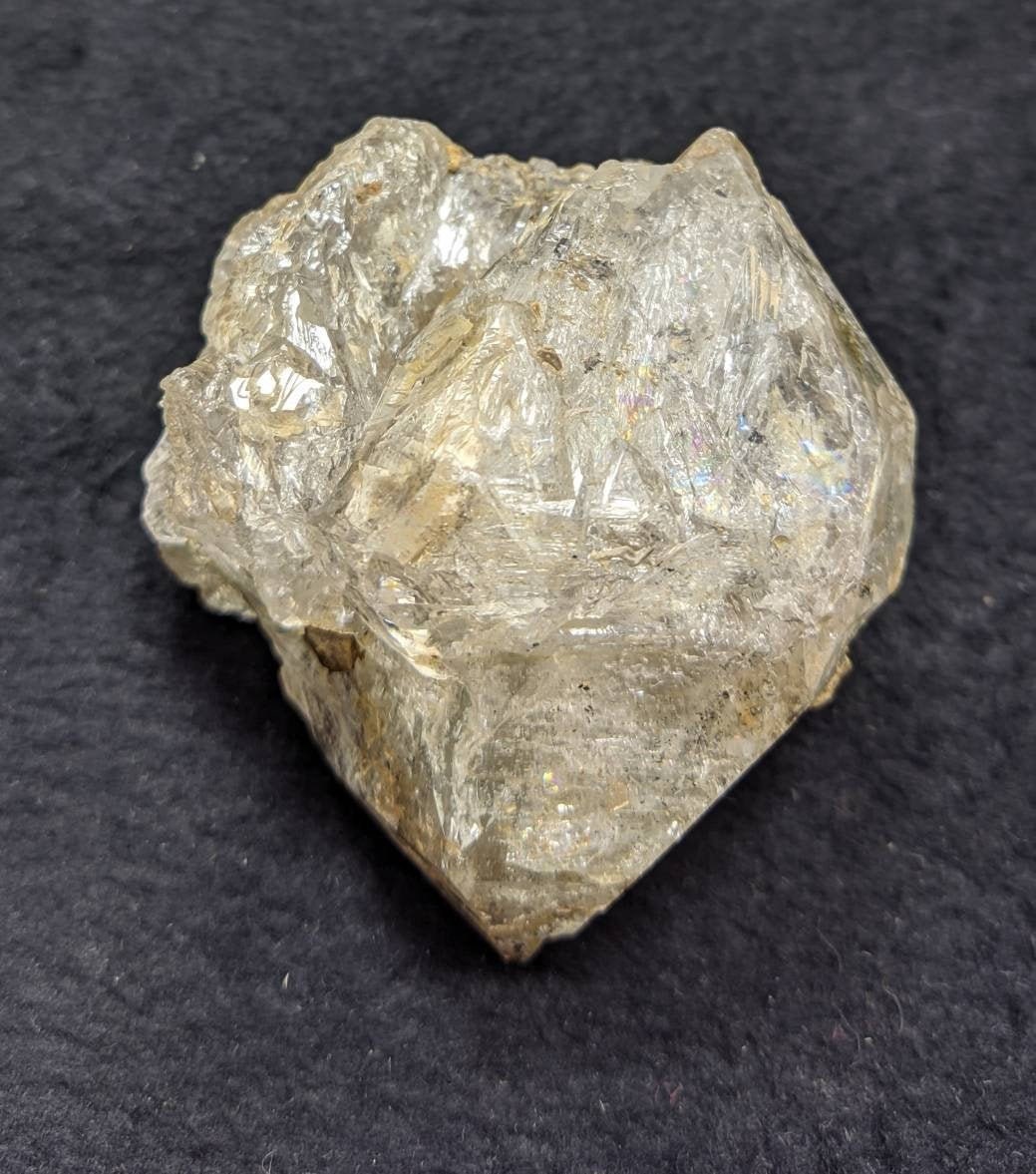 Natural Fenster Quartz Crystal with little clay inclusions 160 grams