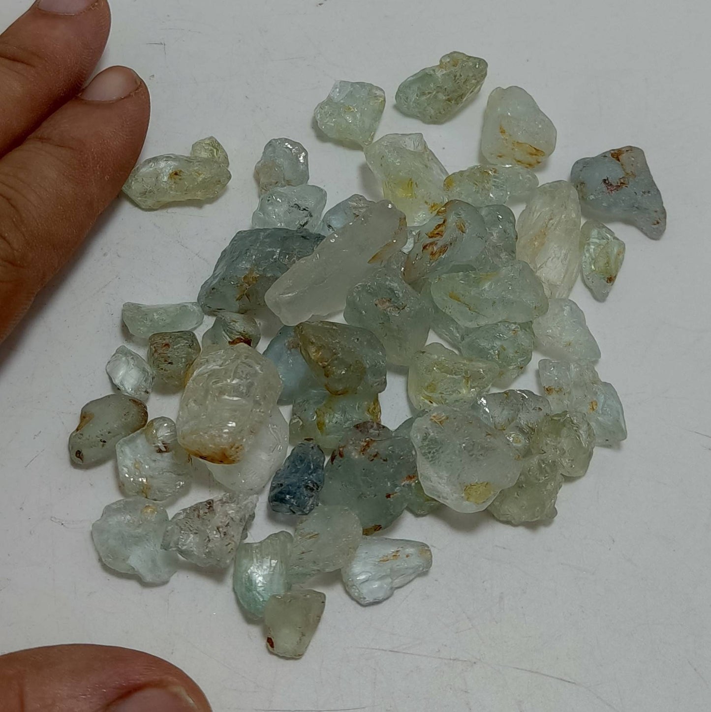 Rough Aquamarine 100 grams