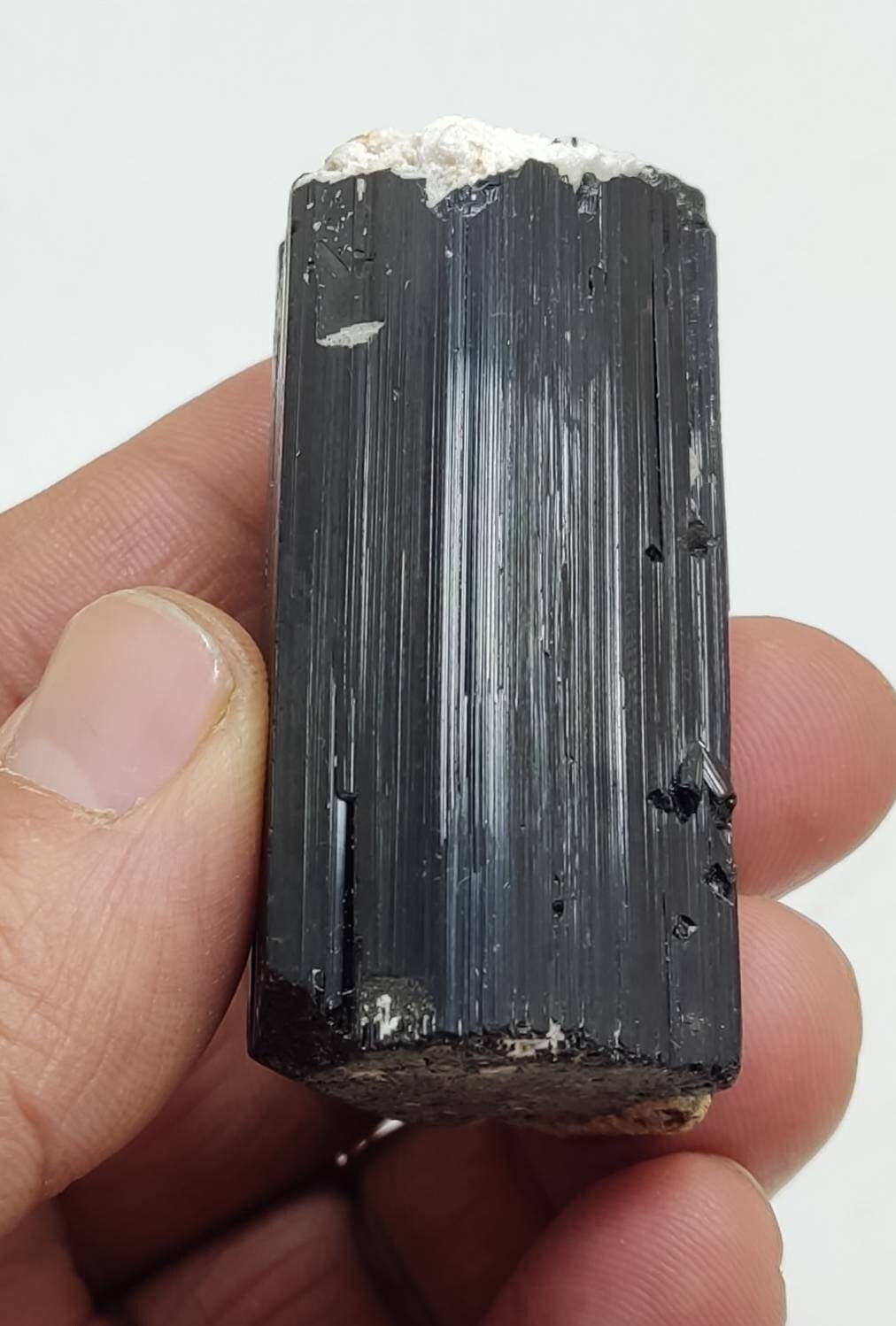 Natural schorl crystal 112 grams