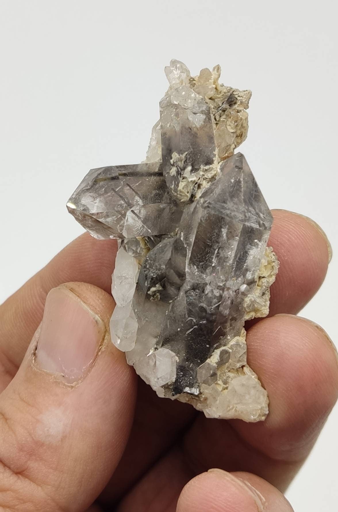 Brookite included Quartz Crystals specimen 24 grams