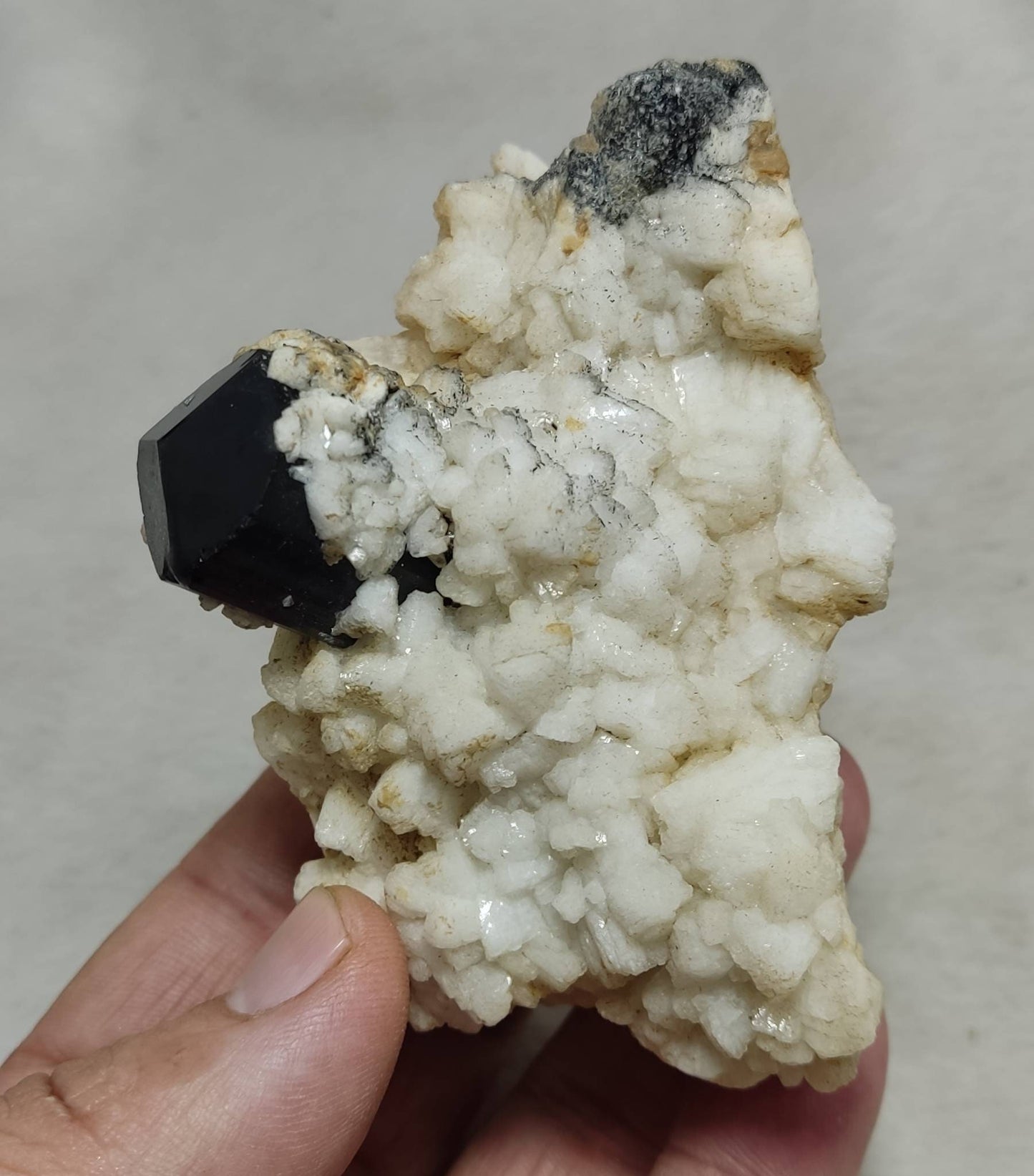 Black Tourmaline specimen 298 grams