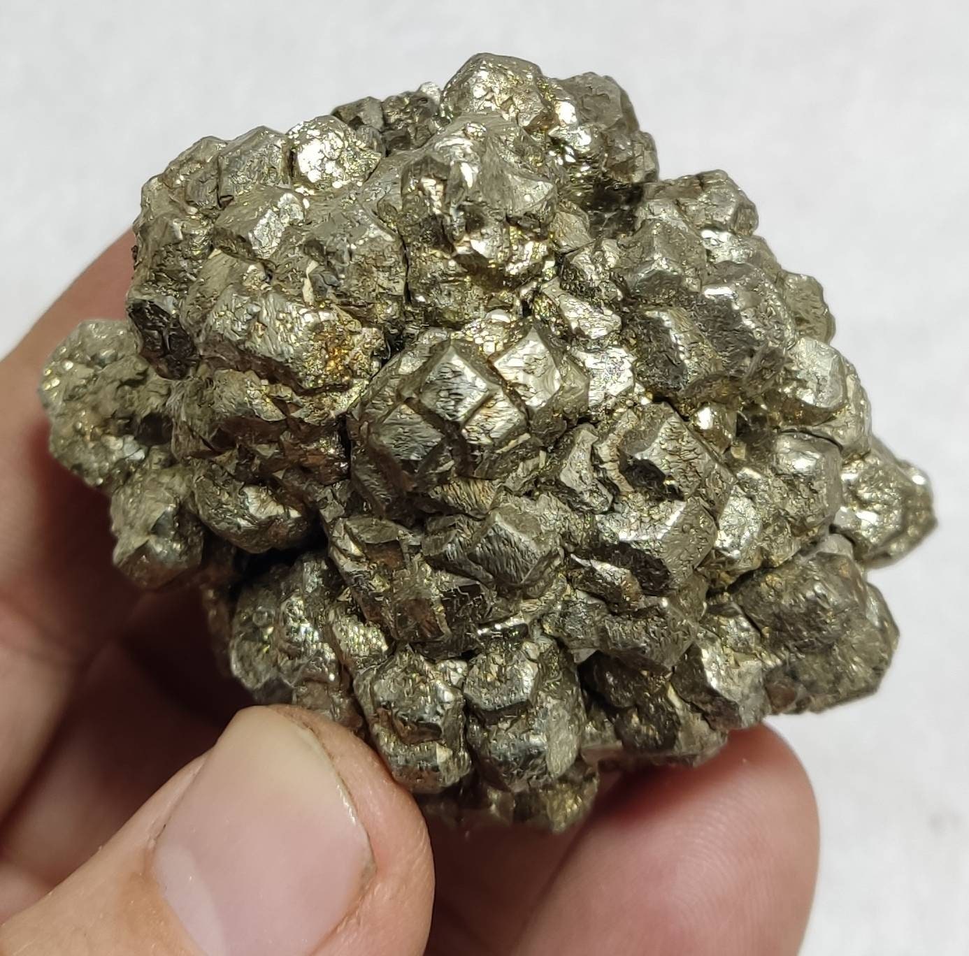 An amazing specimen of pyrite/marcasite 246 grams – Latif Creations