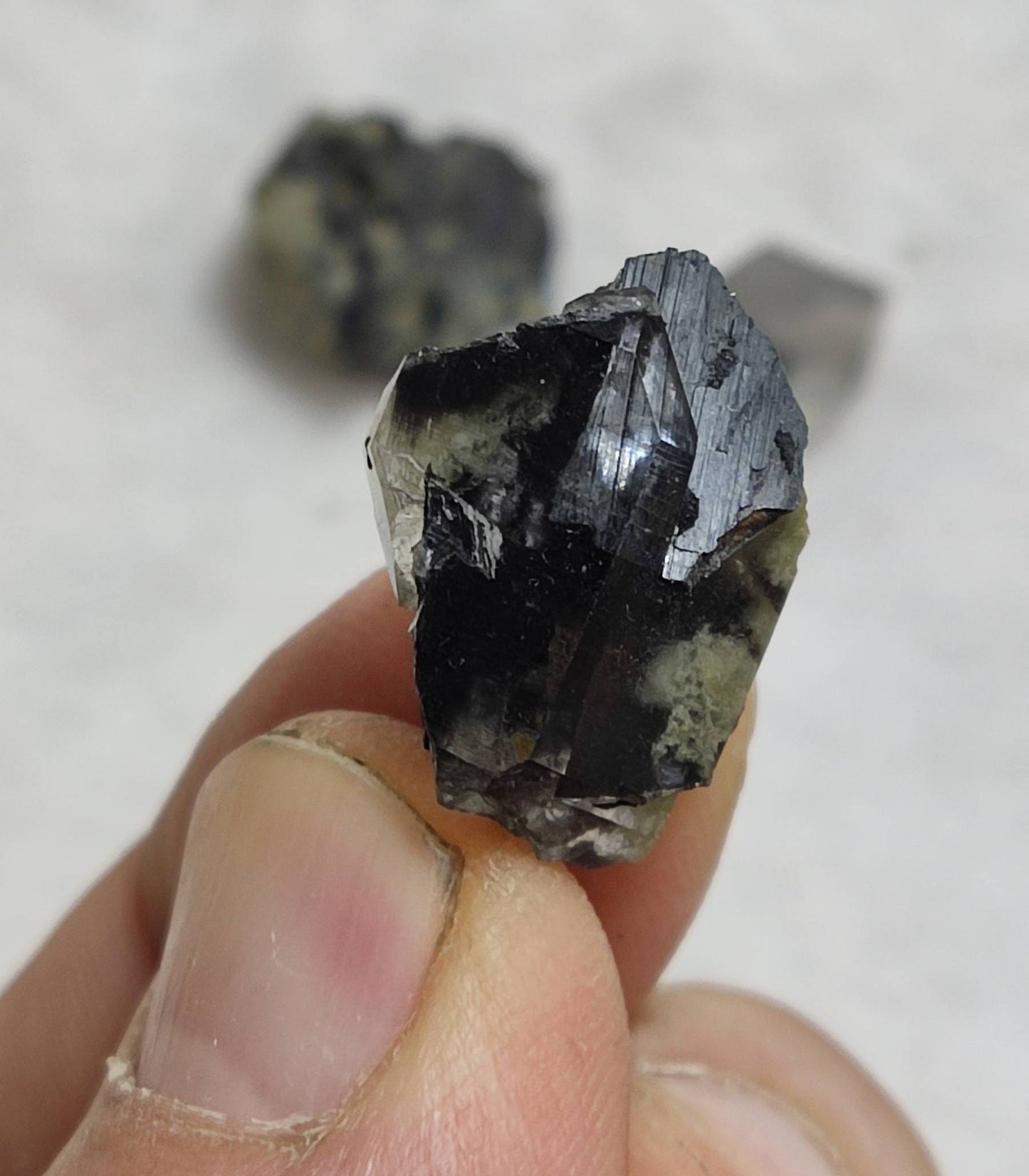 Brookite included Quartz Crystals 5 pieces