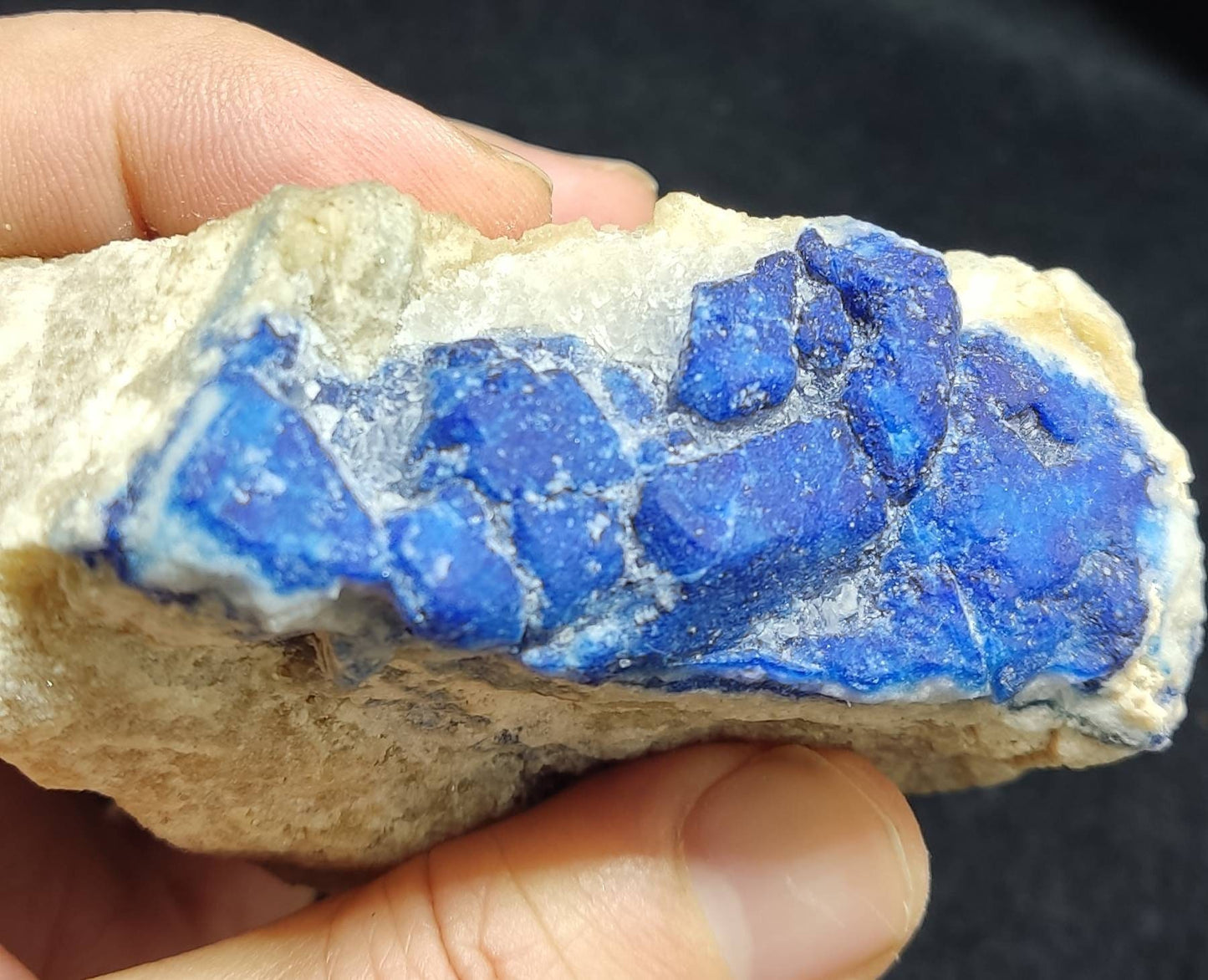 Amazing specimen of Lazurite on matrix 577 grams