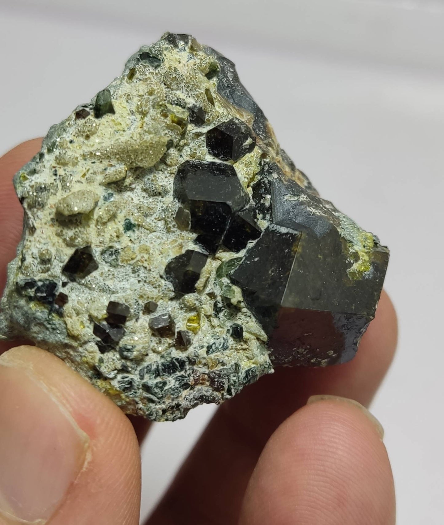 Garnet variety andradite specimen 68 grams