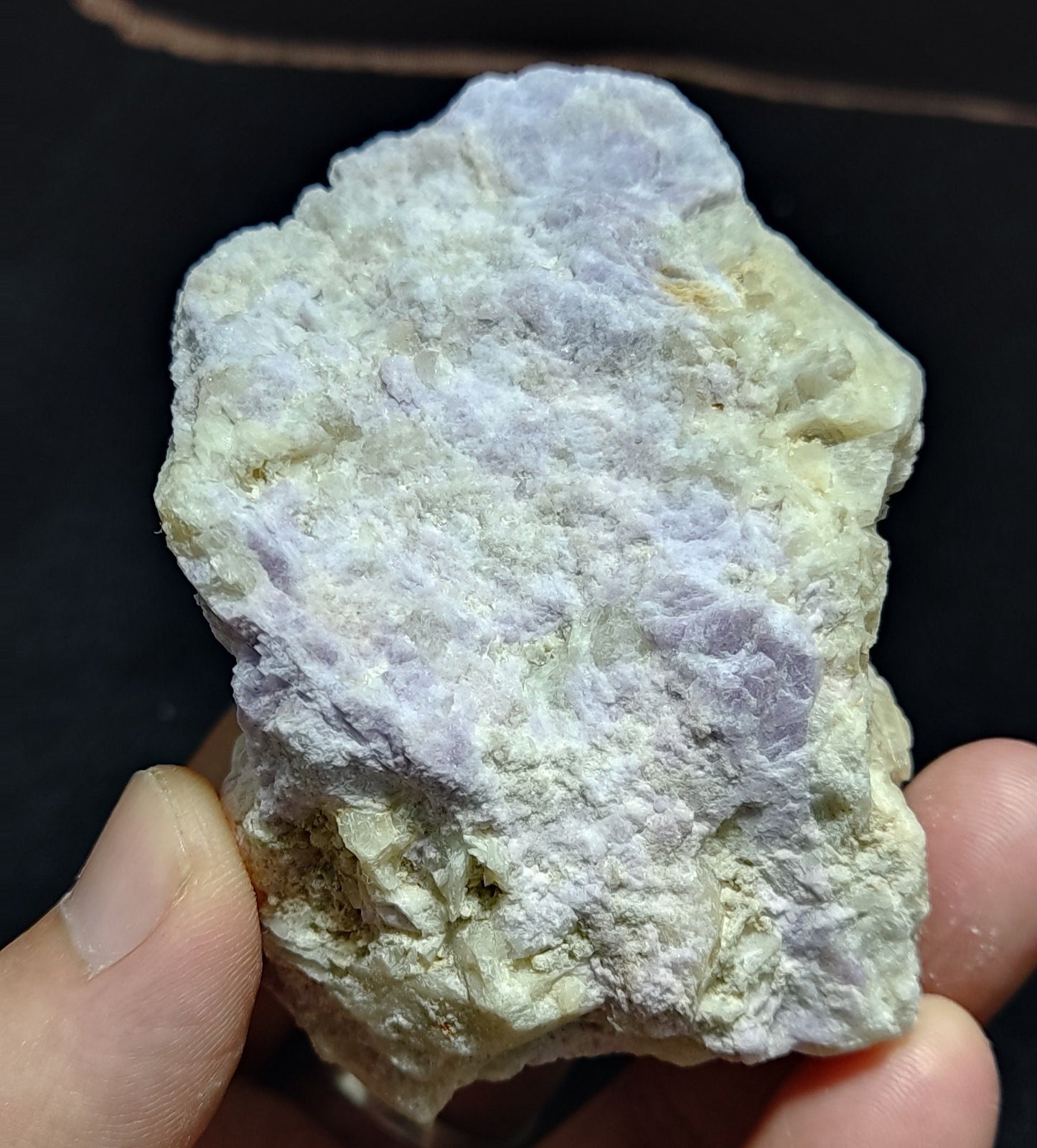 Fluorescent hackmanite in matrix 355 grams