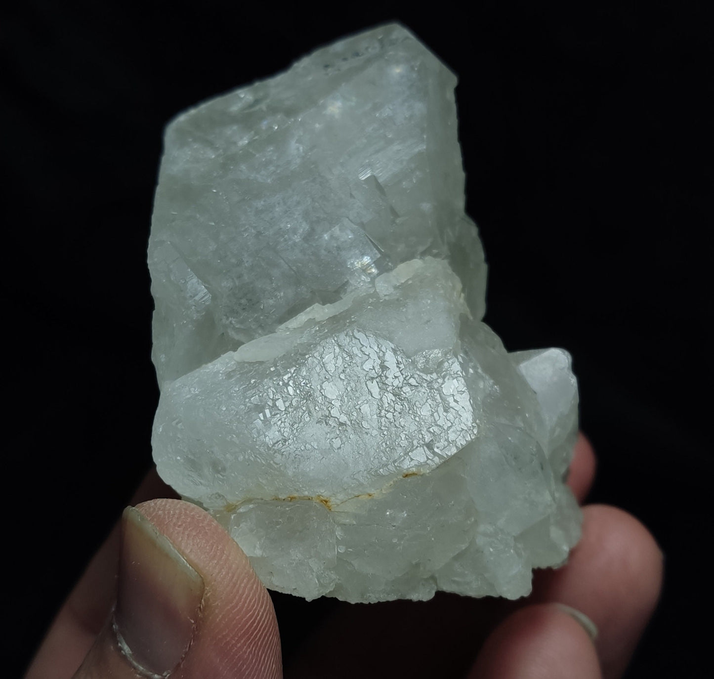 Etched terminated unique shape Quartz crystal specimen 231 grams