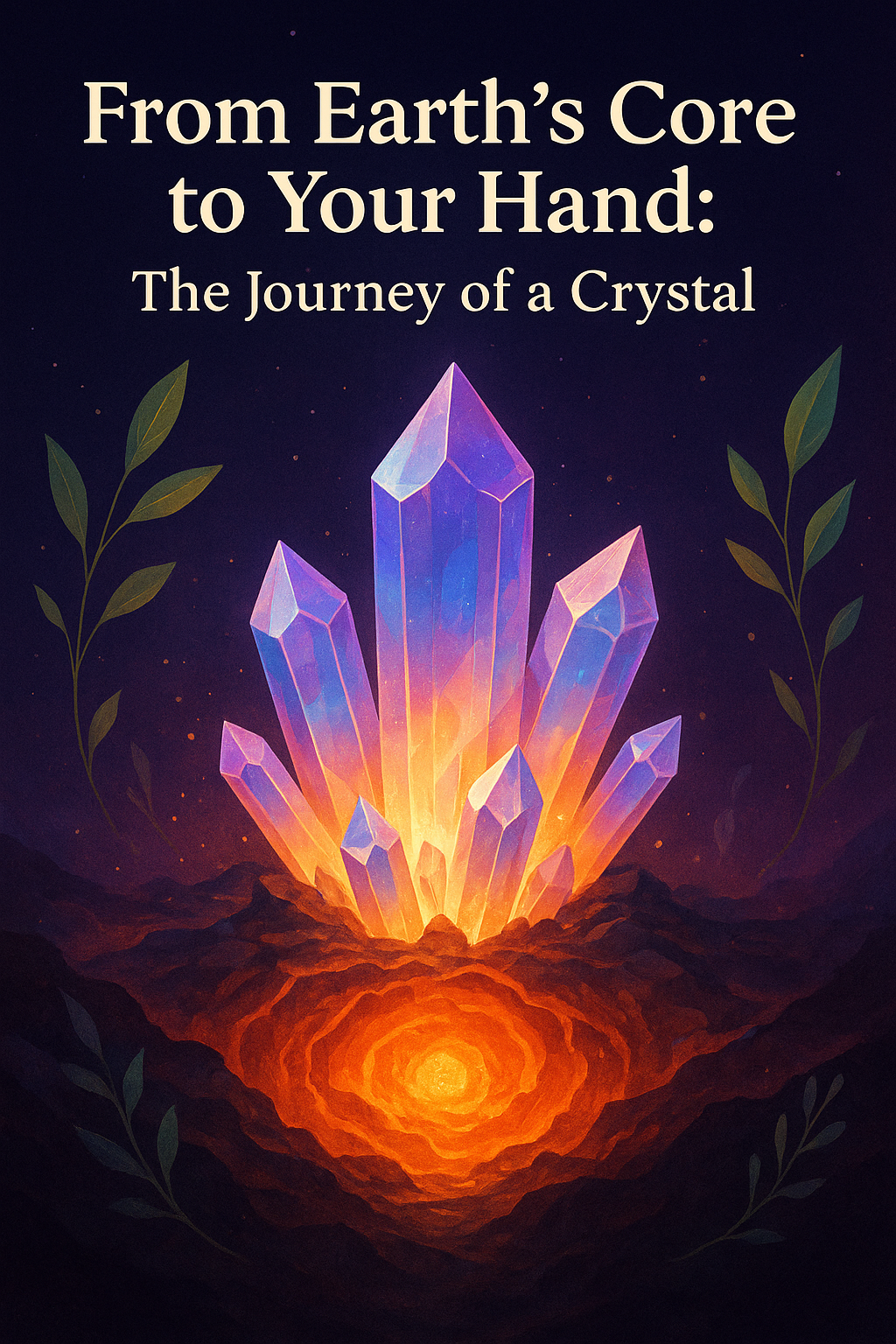 Born of Fire and Time -- How Crystals Reach Us