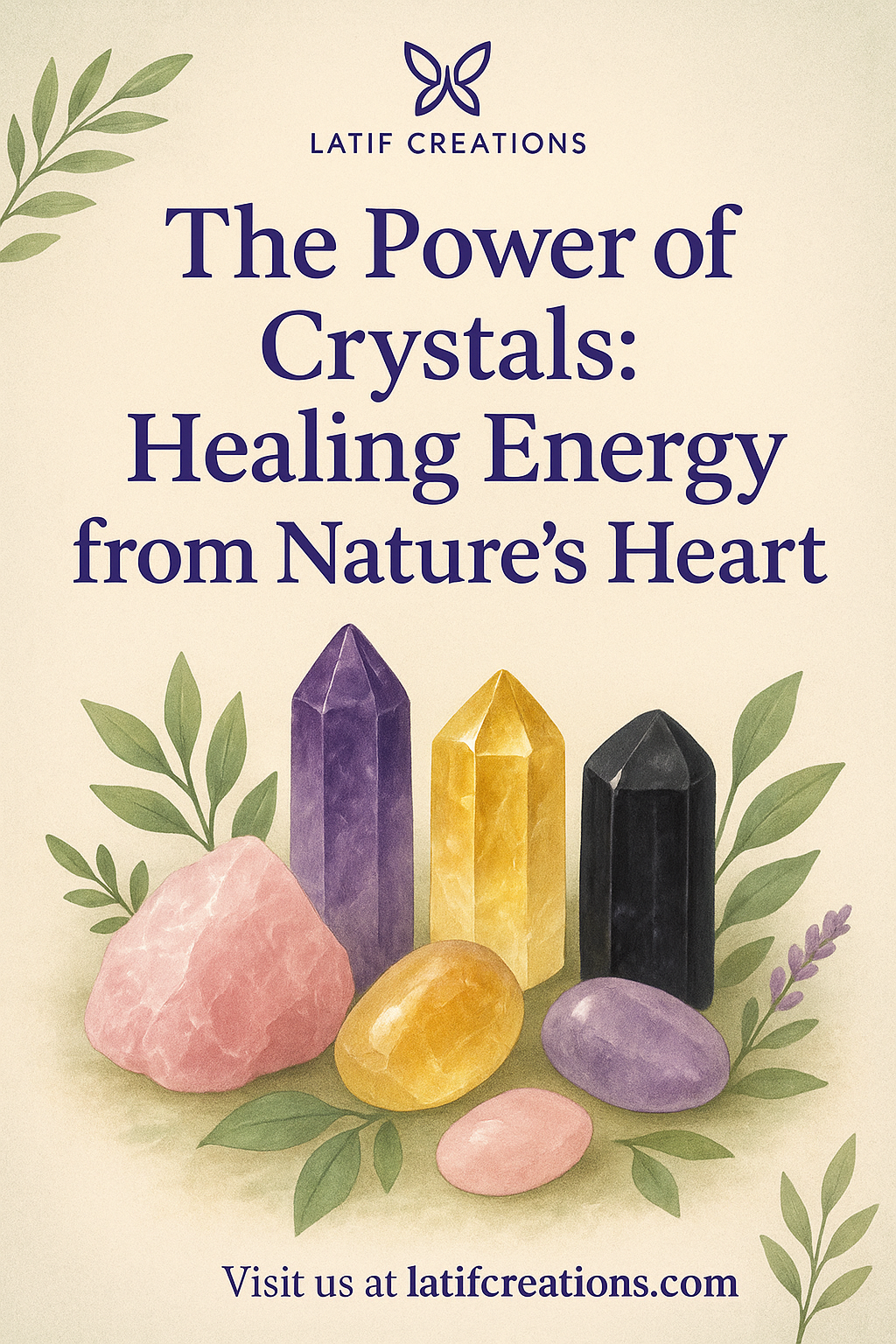The Power of Crystals: Healing Energy from Nature’s Heart" 🌿