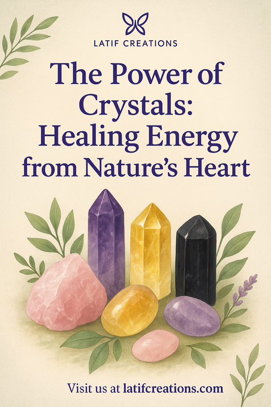 The Power of Crystals: Healing Energy from Nature’s Heart" 🌿