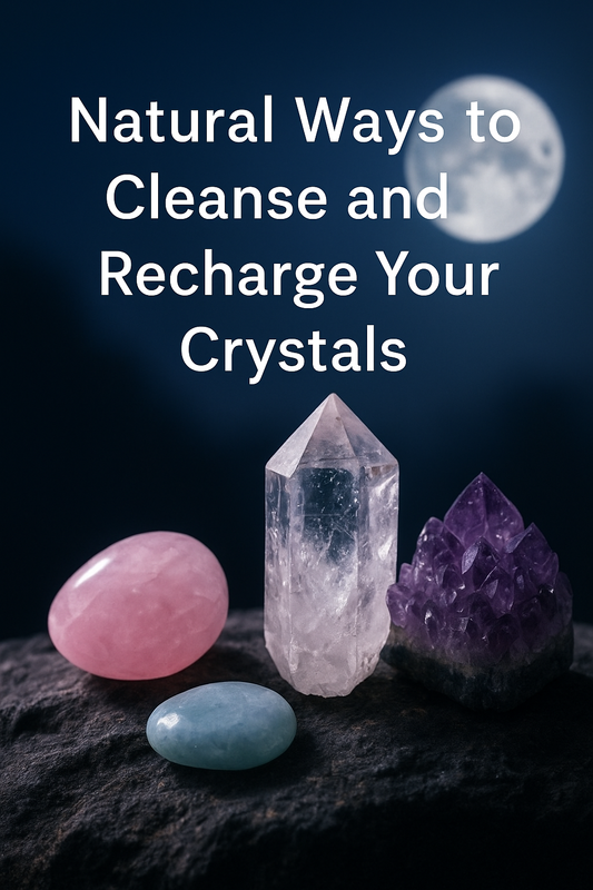 Natural Ways to Cleanse and Recharge Your Crystals