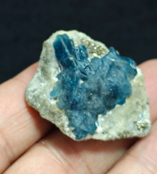 Fluorescent Afghanite with pyrite 19 grams