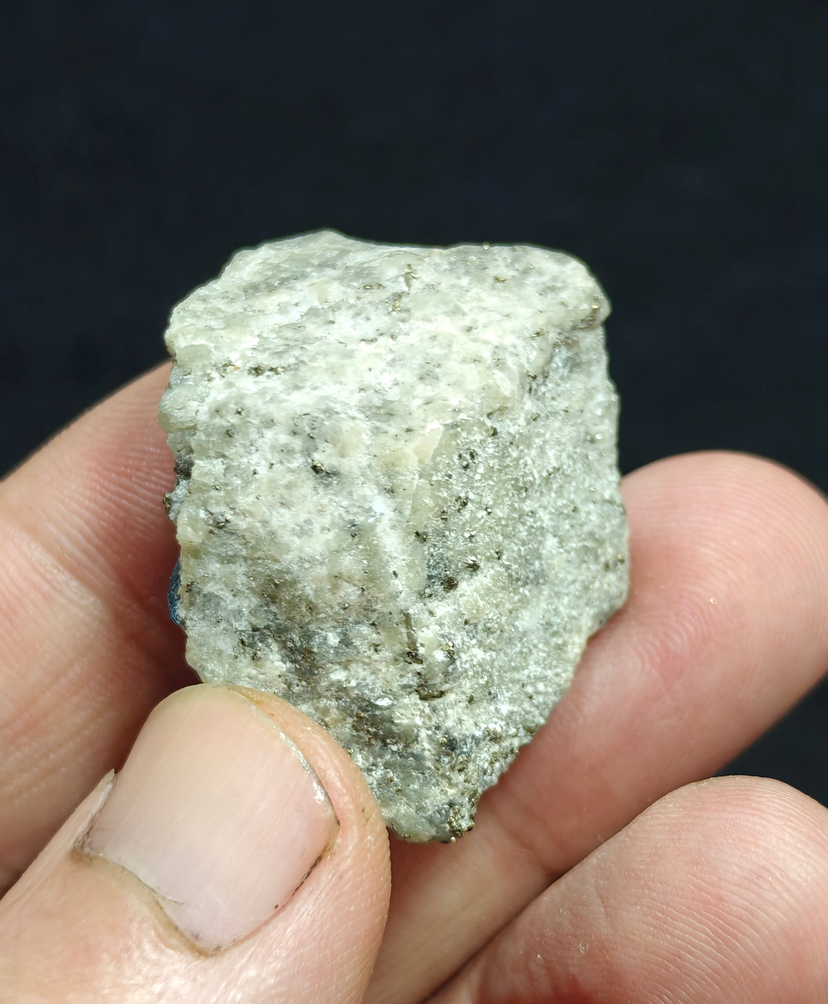 Fluorescent Afghanite with pyrite 19 grams
