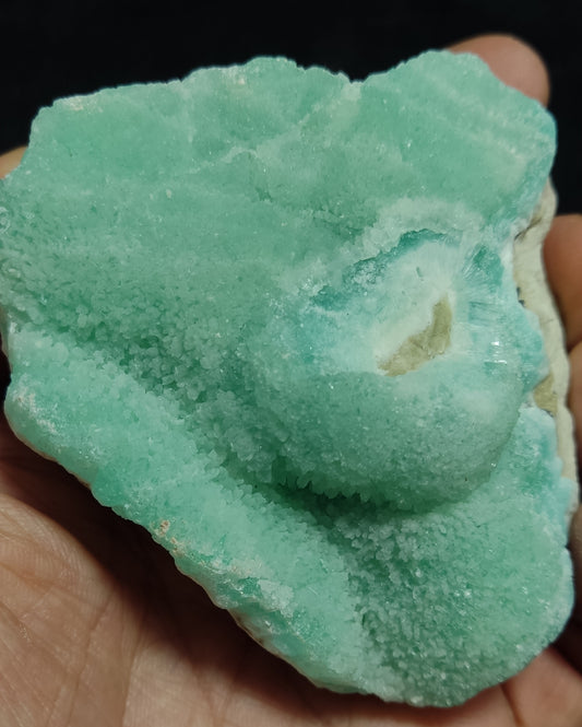 Natural specimen of blue Aragonite 226 grams