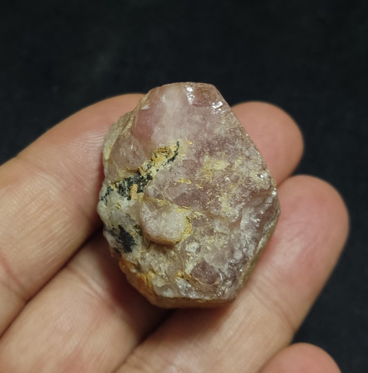 Natural pink apatite crystal 38 grams