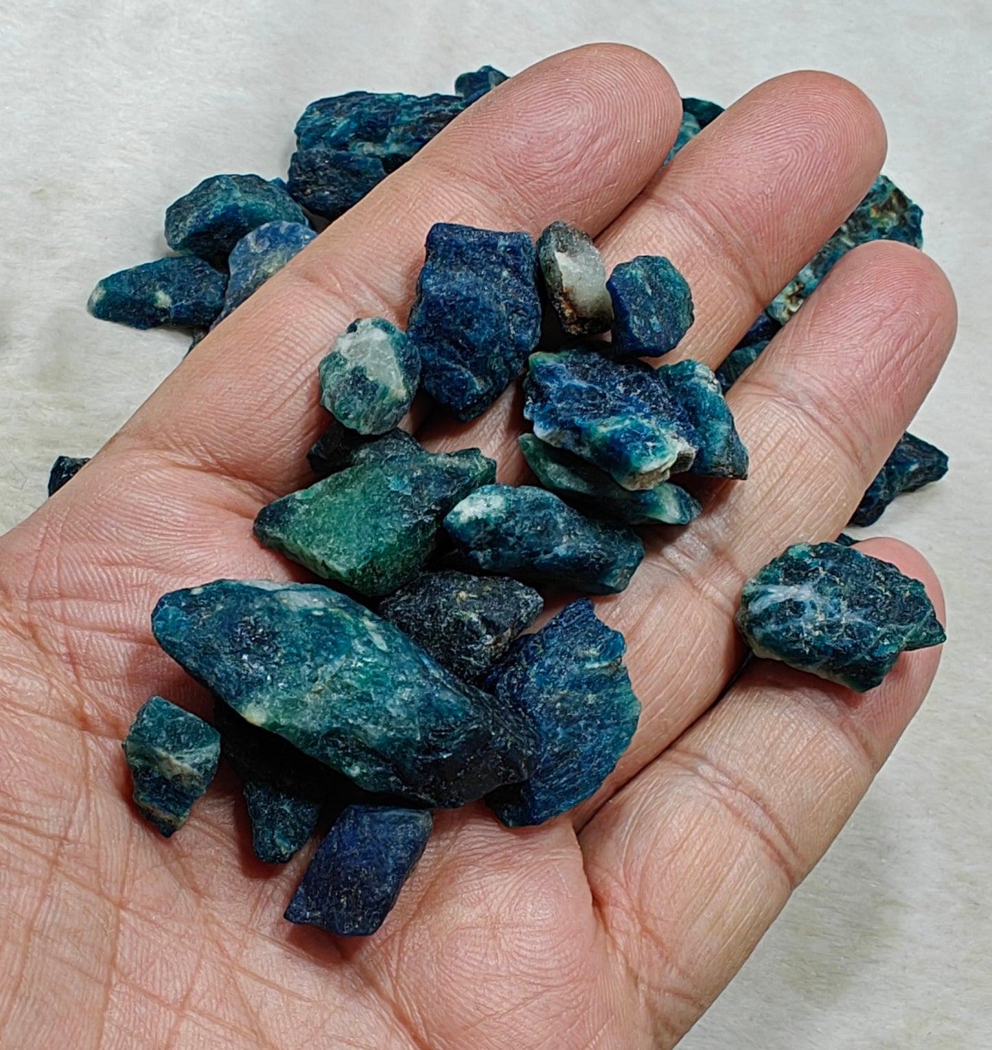 Natural fluorescent sodalite collection 200 grams