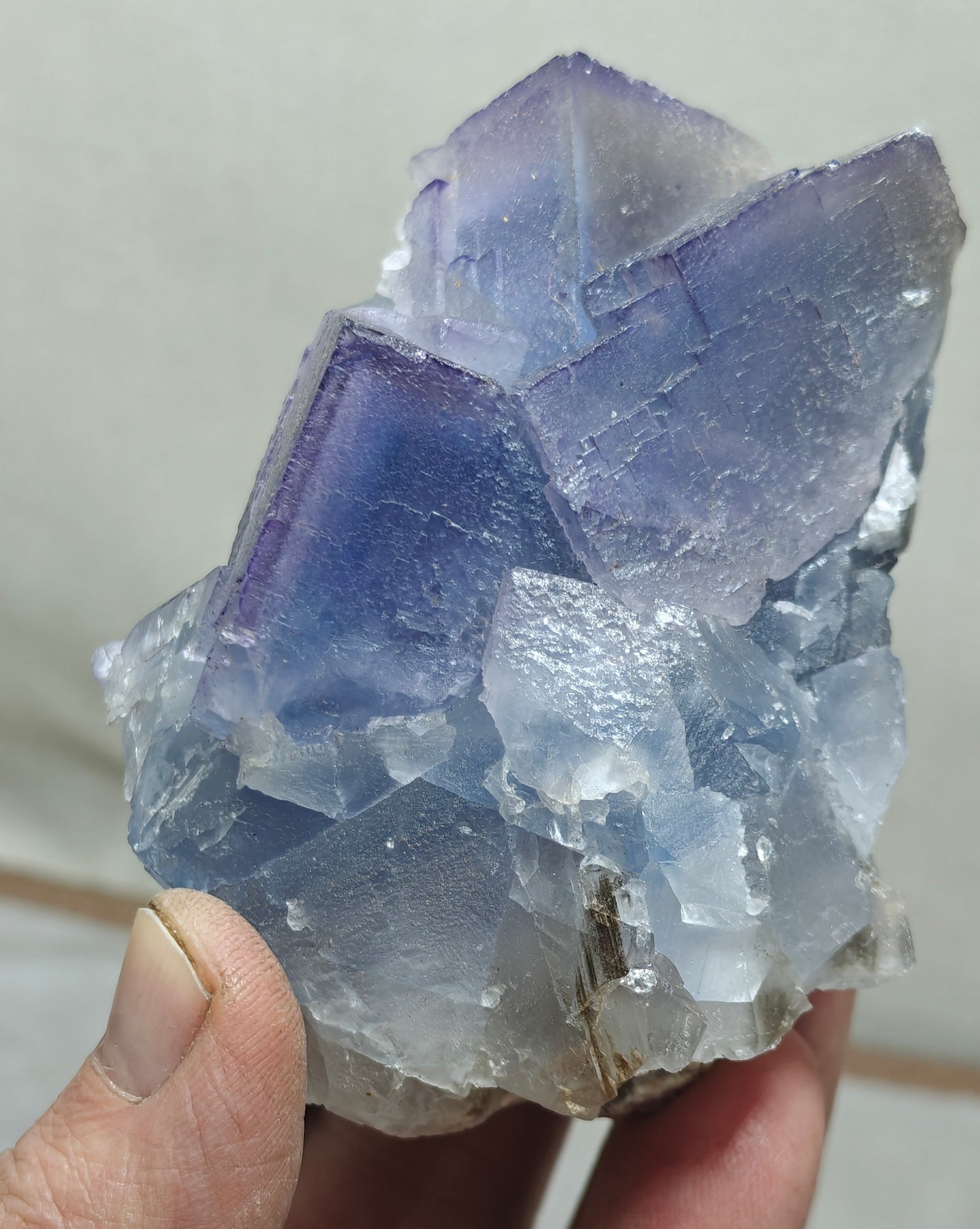 Purple and Blue Fluorite 420 grams