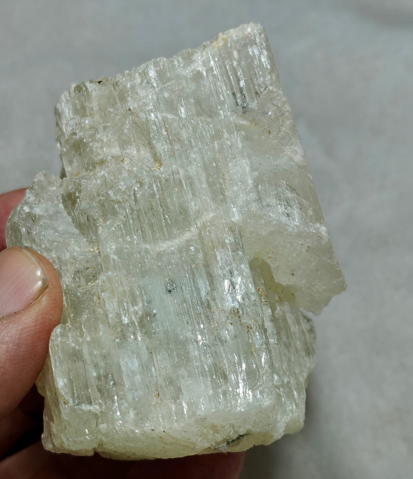 Natural spodumene crystal 264 grams