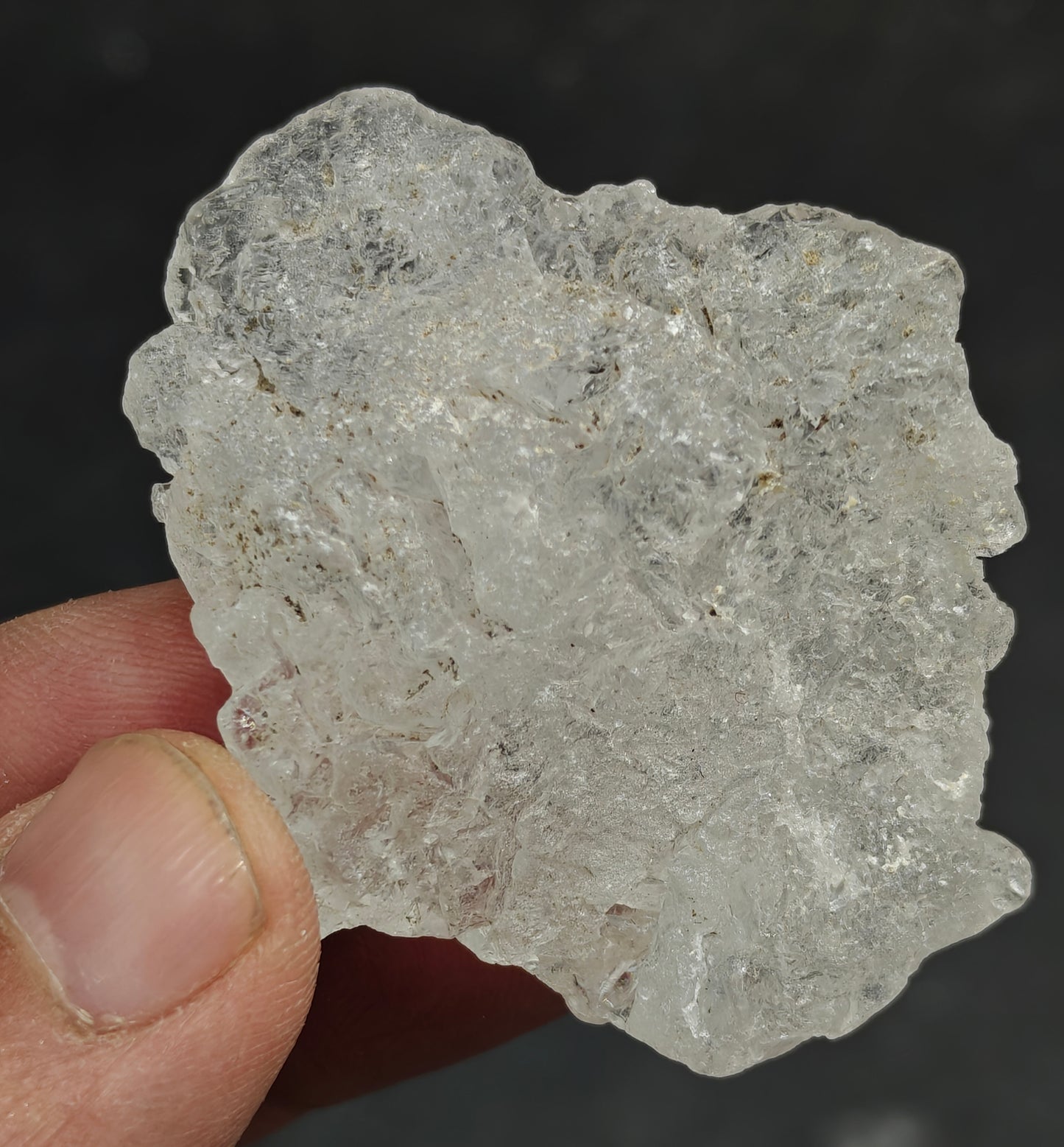 Natural etched pollucite 46 grams