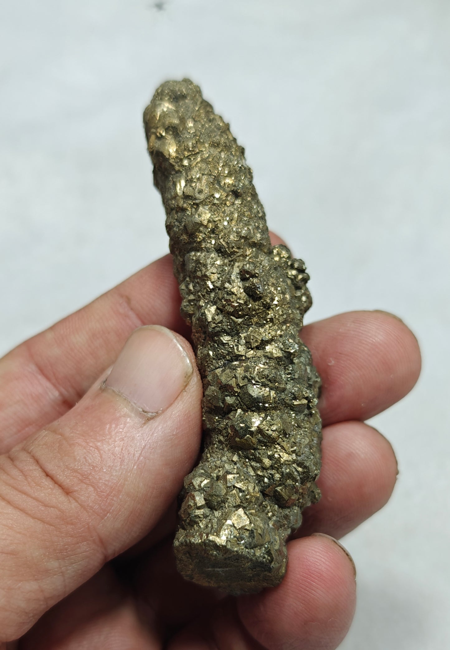 Rocks Gems Minerals Crystals Stones: Natural pyrite specimen 92 grams