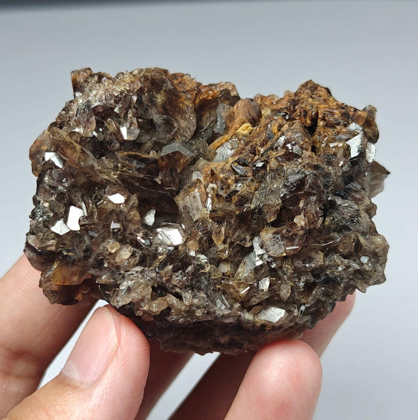 Natural axinite cluster 168 grams