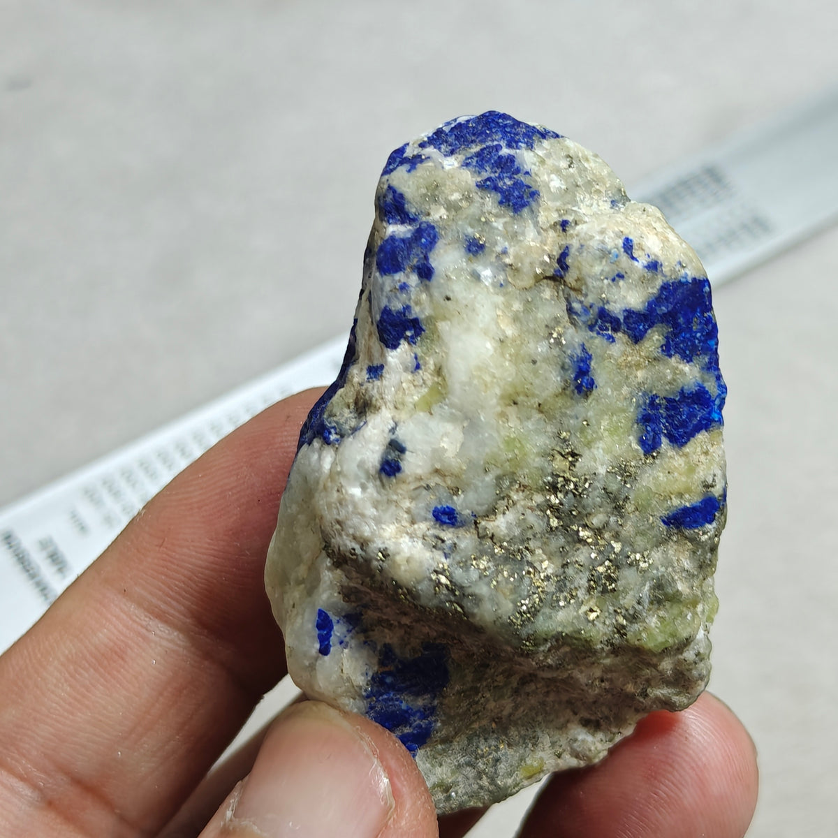 Lazurite in matrix with pyrite 99 grams