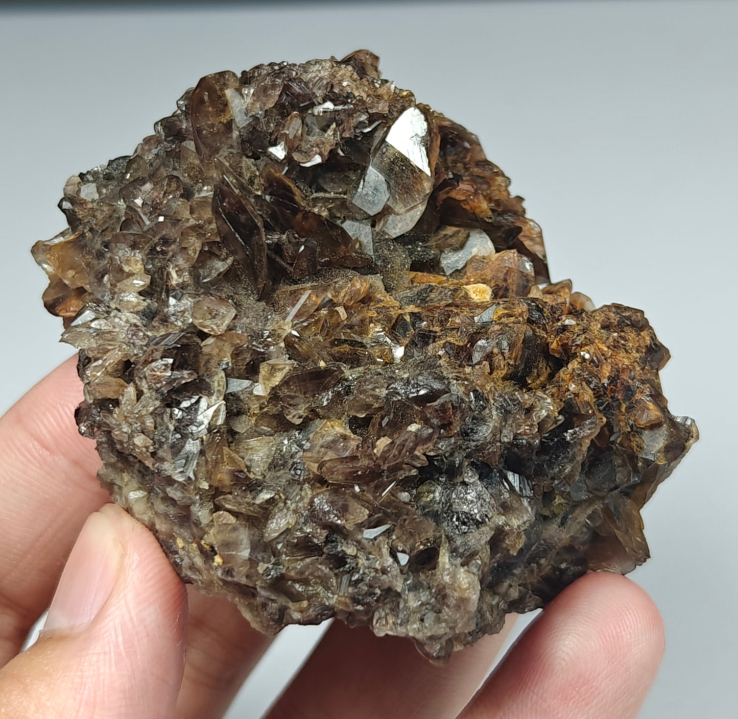 Natural axinite cluster 168 grams