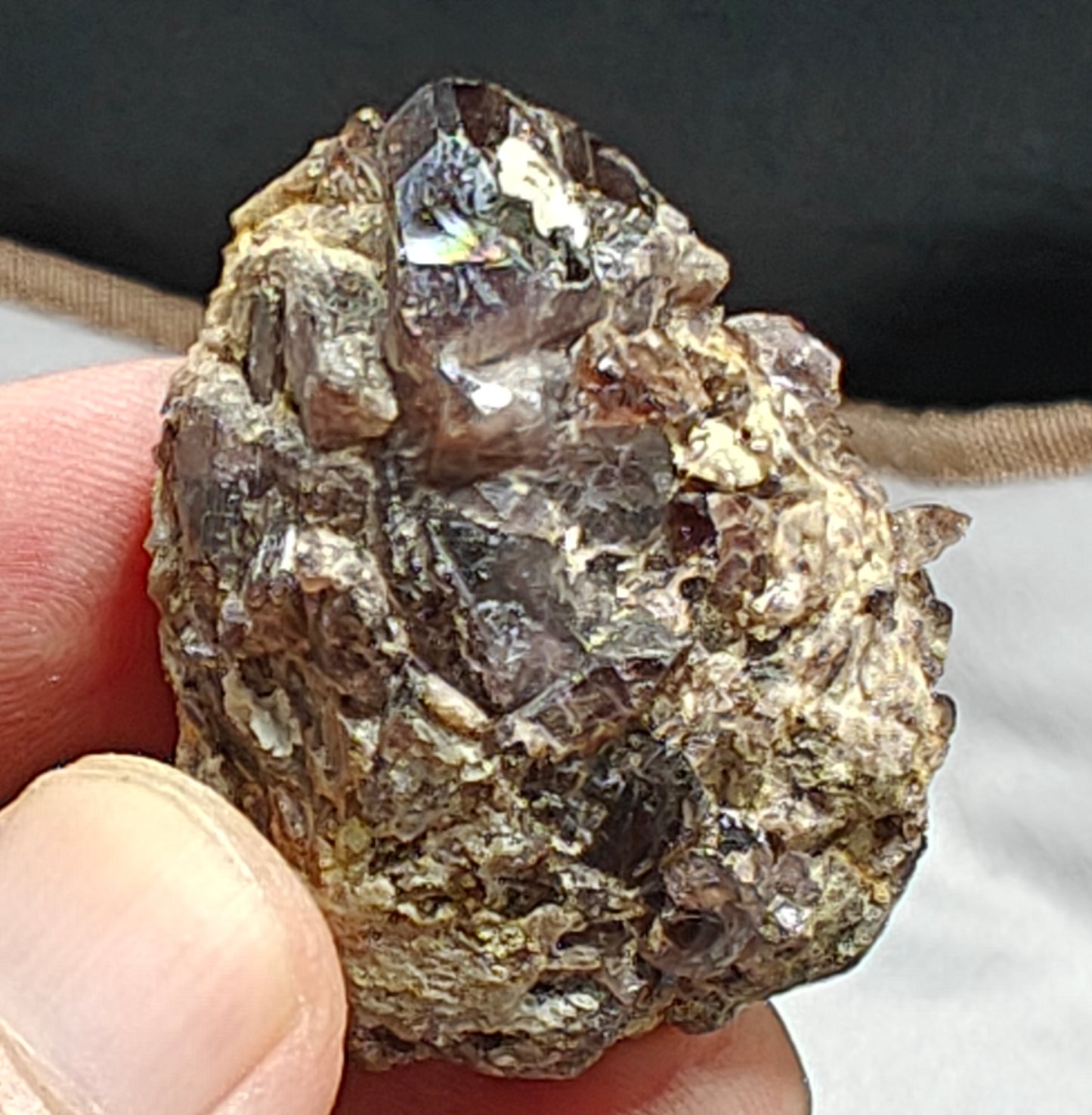 Natural axinite specimen 44 grams