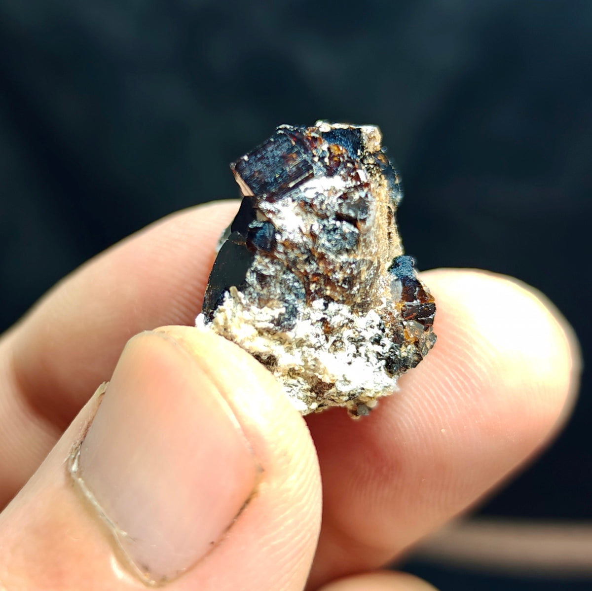 Natural dark brown Vesuvianite 11 grams