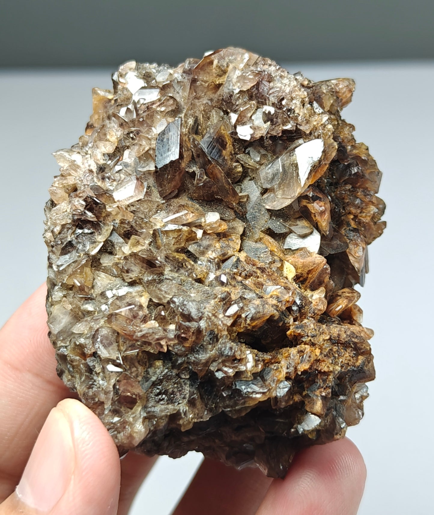 Natural axinite cluster 168 grams